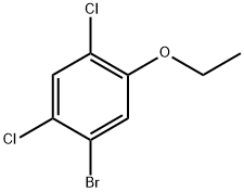 1-Bromo-2,4-dichloro-5-ethoxybenzene Structure