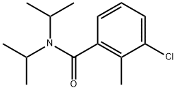 3-Chloro-2-methyl-N,N-bis(1-methylethyl)benzamide Struktur