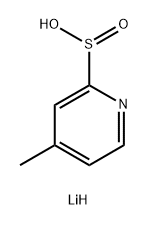 lithium(1+) ion 4-methylpyridine-2-sulfinate,2172053-21-1,结构式