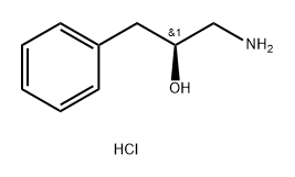 Benzeneethanol, α-(aminomethyl)-, hydrochloride (1:1), (αS)- Structure