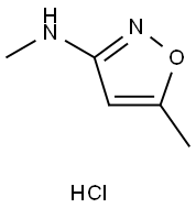 N,5-dimethyl-1,2-oxazol-3-amine hydrochloride Struktur