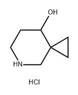 5-Azaspiro[2.5]octan-8-ol, hydrochloride (1:1) Structure