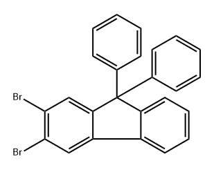 2,3-dibromo-9,9-diphenyl-9H-fluorene Structure