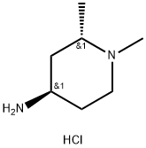 rel-(2R,4S)-1,2-dimethylpiperidin-4-amine dihydrochloride Structure