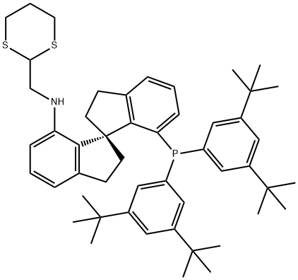 (S)-DTB-SpiroSAP Struktur