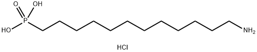 12-氨基十二烷基膦酸盐酸盐,2177270-88-9,结构式