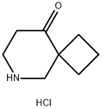 6-氮杂螺[3.5]壬基-9-酮盐酸盐,2179070-00-7,结构式
