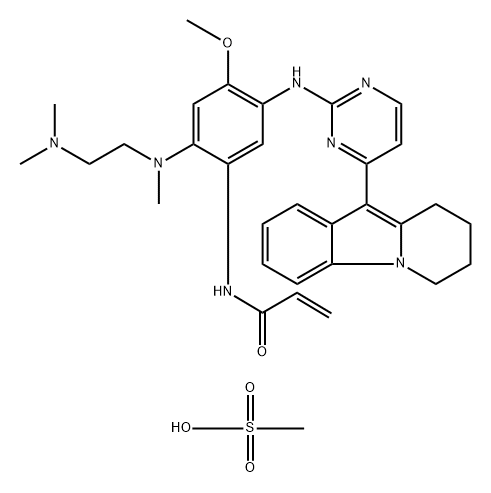 SH-1028 mesylate Struktur