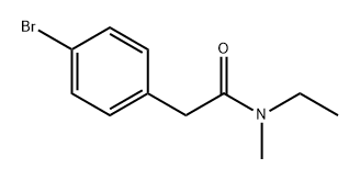 2-(4-bromophenyl)-N-ethyl-N-methylacetamide|