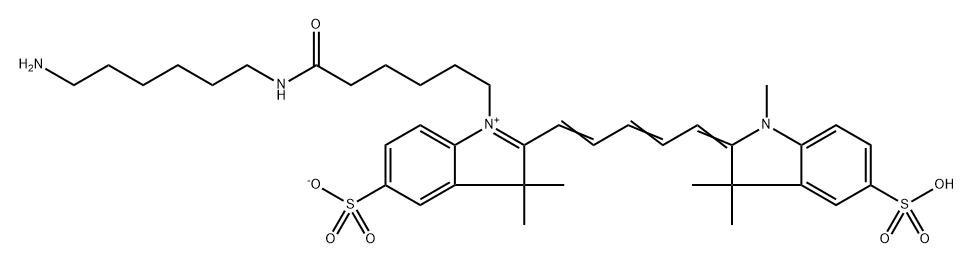 diSulfo-Cy5 amine Structure