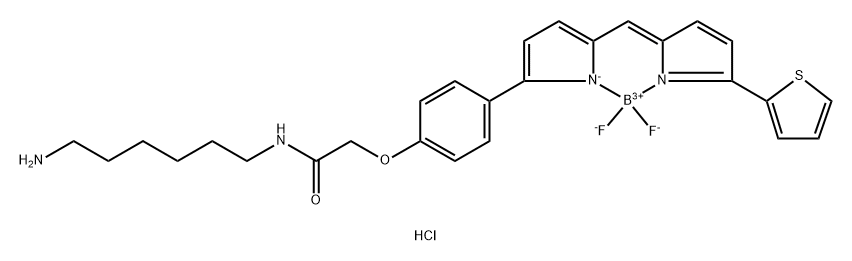 BDP TR amine 化学構造式