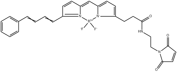 BDP 581/591 maleimide Structure