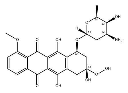阿霉素杂质20 结构式