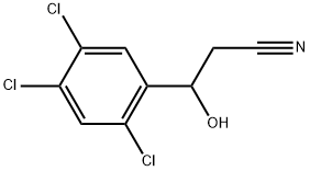 2183597-66-0 2,4,5-Trichloro-β-hydroxybenzenepropanenitrile