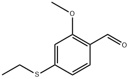 4-(Ethylthio)-2-methoxybenzaldehyde,218633-48-8,结构式