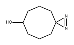 1,2-Diazaspiro[2.7]dec-1-en-7-ol 结构式