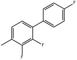 2,3,4'-Trifluoro-4-methyl-1,1'-biphenyl Structure