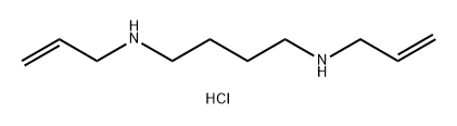 N,N'-Diallyl-1,4-diaminobutane dihydrochloride 结构式