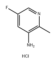 3-Pyridinamine, 5-fluoro-2-methyl-, hydrochloride (1:1) Structure