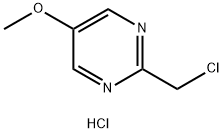 2-(氯甲基)-5-甲氧基嘧啶盐酸, 2197502-10-4, 结构式