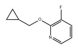 2-(cyclopropylmethoxy)-3-fluoropyridine 结构式
