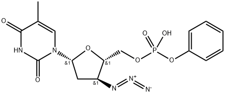 5'-Thymidylic acid, 3'-azido-3'-deoxy-, monophenyl ester