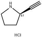 (R)-2-乙炔基吡咯烷盐酸盐,2199141-10-9,结构式