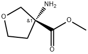 (R)-Methyl?3-aminooxolane-3-carboxylate Structure