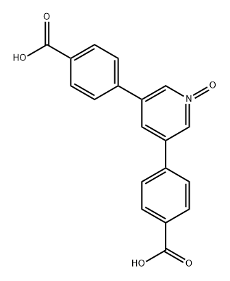 3,5-二(4-羧基苯基)氧化吡啶 结构式