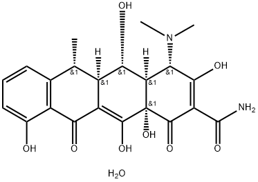 Doxycycline Hydrate Struktur