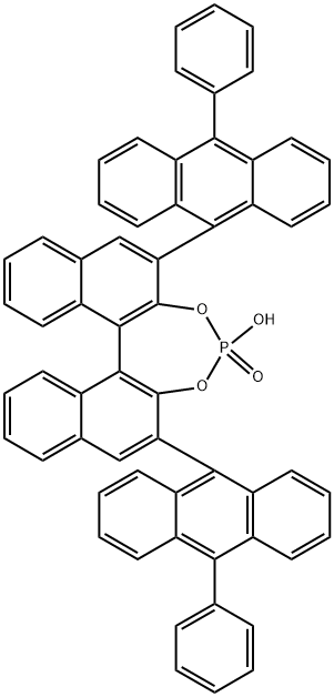 2207600-84-6 (S)-3,3'-双(10-苯基-9-蒽基)-1,1'-联萘-2,2'-二基磷酸氢酯(请以英文为准,中文仅做参考)