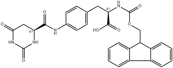 Fmoc-D-Aph(Hor)-OH 结构式