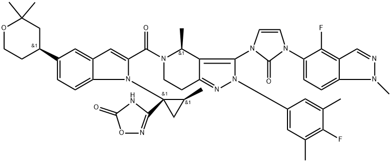 GLP-1 receptor agonist 1 Struktur