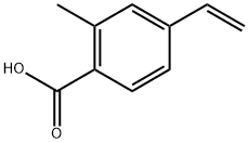 4-Ethenyl-2-methylbenzoic acid 结构式