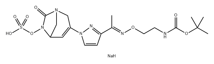 SULFURIC ACID, MONO[7-OXO-3-[3-[(1E)-1,9,9- TRIMETHYL-7-OXO-3,8-DIOXA-2,6-DIAZADEC-1-EN1-YL]-1H-PYRA, 2217674-37-6, 结构式