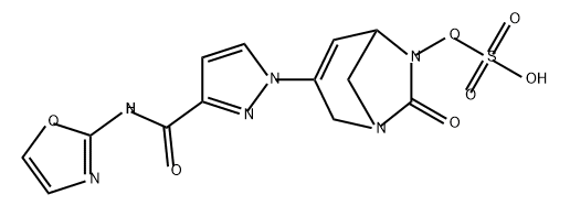 新型Β内酰胺酶抑制剂 64-9,2217674-64-9,结构式