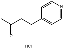 4-(pyridin-4-yl)butan-2-one hydrochloride 化学構造式