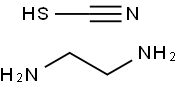 1,2-Ethanediamine, compd. with thiocyanic acid (1:2),22205-63-6,结构式