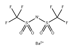双(三氟甲基磺酰基)酰亚胺钡, 2222726-80-7, 结构式