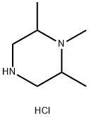 1,2,6-Trimethylpiperazine hydrochloride 结构式