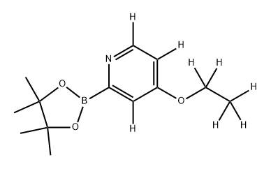 4-(Ethoxypyridine-d8)-2-boronic acid pinacol ester,2223052-57-9,结构式