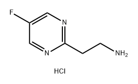 2-Pyrimidineethanamine, 5-fluoro-, hydrochloride (1:2) Struktur