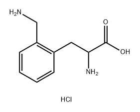 2-氨基-3-(2-(氨基甲基)苯基)丙酸二盐酸盐,2225146-00-7,结构式
