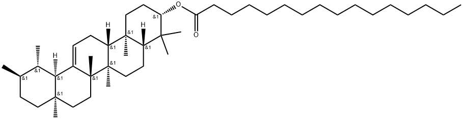 α-アミリンパルミタート 化学構造式