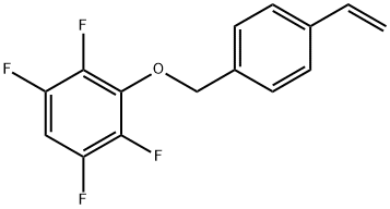 3-[(4-乙烯基苯基)甲氧基]-1,2,4,5-四氟苯,2227002-22-2,结构式