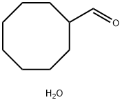 Cyclooctanecarbaldehyde hydrate Structure
