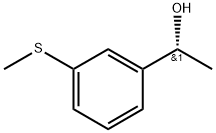 (R)-1-(3-(甲硫基)苯基)乙烷-1-醇, 2227839-14-5, 结构式