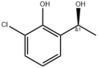 (S)-2-chloro-6-(1-hydroxyethyl)phenol Structure