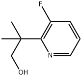 2-(3-氟吡啶-2-基)-2-甲基丙-1-醇,2228187-57-1,结构式