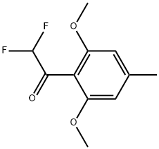 1-(2,6-dimethoxy-4-methylphenyl)-2,2-difluoroethanone,2228525-37-7,结构式